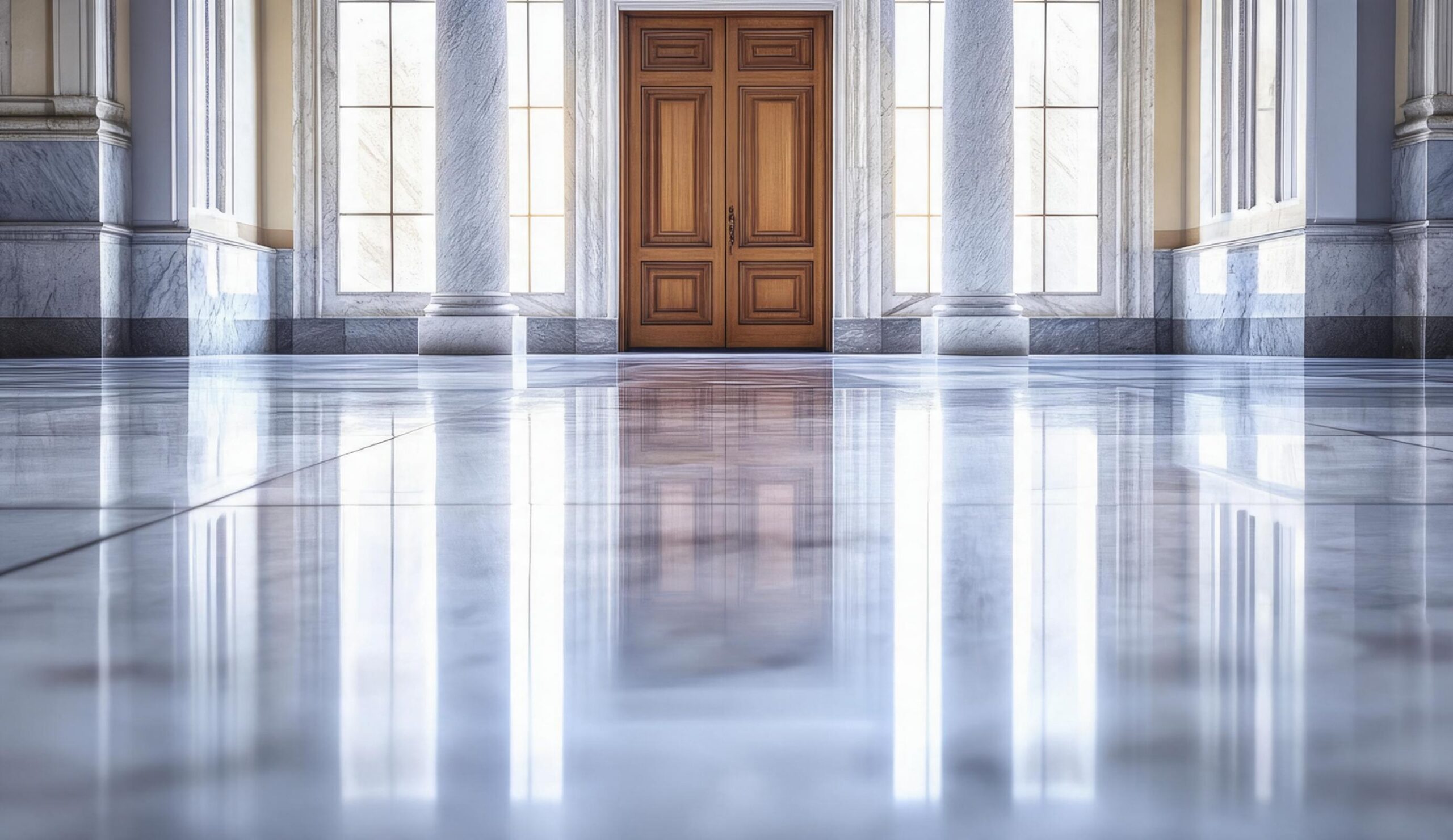 Restored Marble Floor
